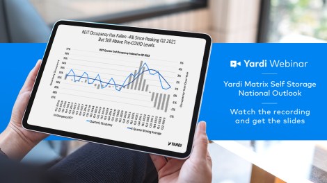 Weak Demand Hurts Self Storage