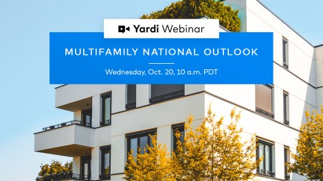 Yardi Matrix Multifamily National Outlook - Fall 2021