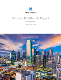 Yardi Matrix National Multifamily Report