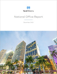 Yardi Matrix National Office Report